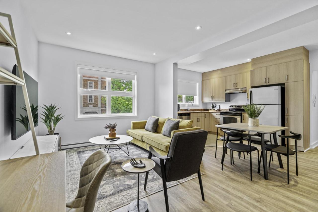 Stylish 2 Bedroom Haven By Jean Talon Market Μόντρεαλ Εξωτερικό φωτογραφία